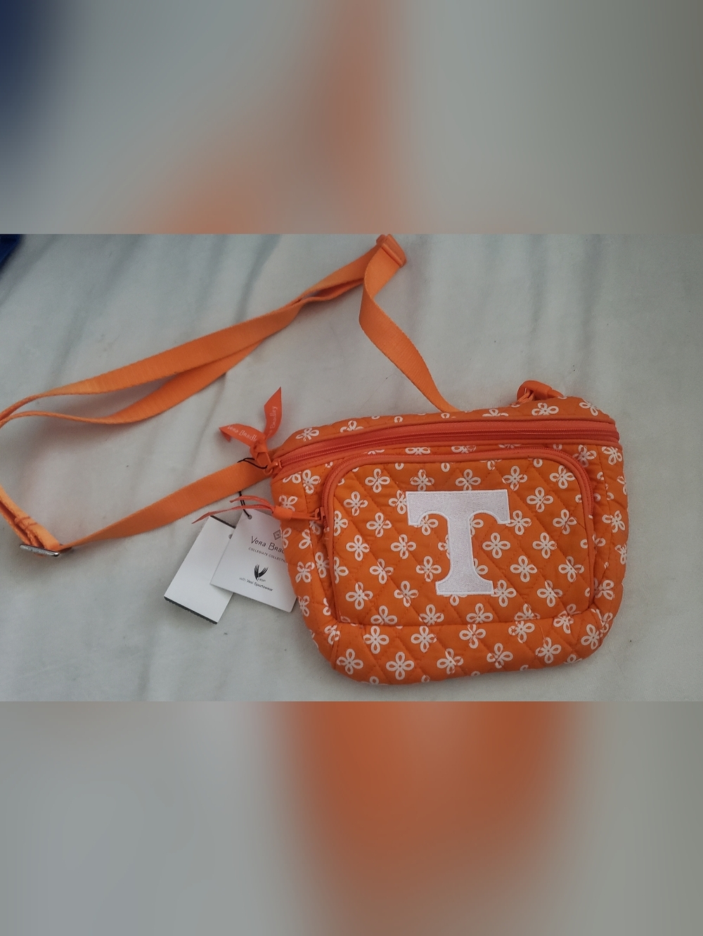Vera Bradley Collegiate Collection Crossbody Tennessee Bag NWT